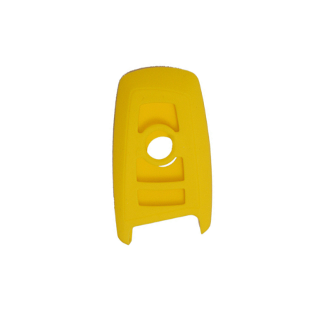 FUNDA MANDO BMW AMARILLO 4 BOTONES