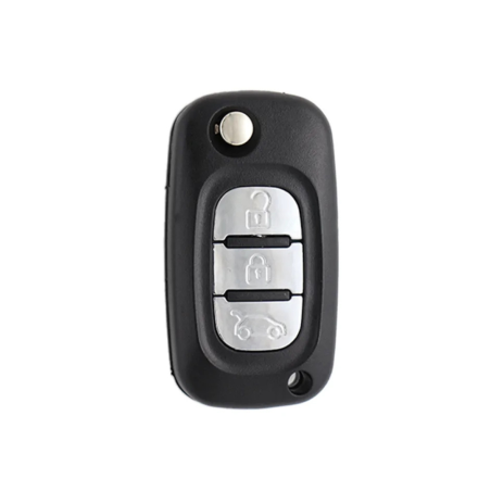 CARCASA MANDO PLEGABLE RENAULT 3 BOTONES  VA2