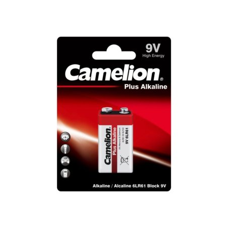 PILA ALCALINA 6LR61 9V  CAMELION