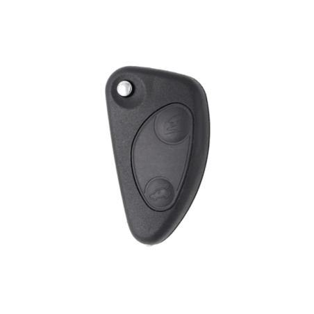 CARCASA TELEMANDO PLEGABLE ALFA 2 BOTONES