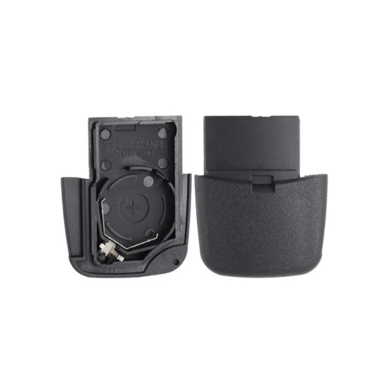 CARCASA MANDO PLEGABLE AUDI 2 BOTONES PILA GRANDE