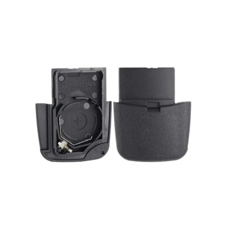 CARCASA MANDO PLEGABLE AUDI 2 BOTONES PILA GRANDE