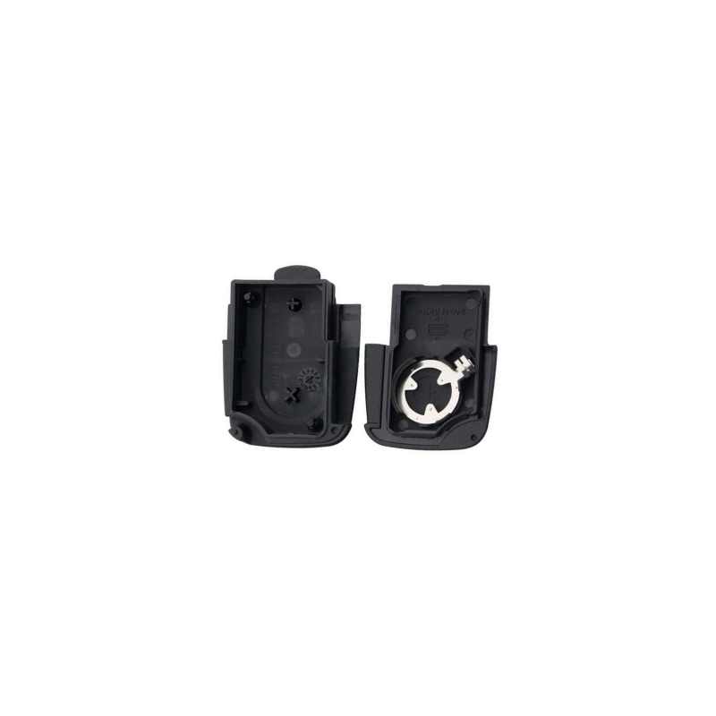 CARCASA MANDO PLEGABLE AUDI 2 BOTONES PILA PEQUEÑA