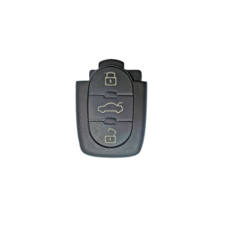 CARCASA MANDO PLEGABLE AUDI 3 BOTONES PILA PEQUEÑA