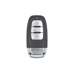 CARCASA TELEMANDO INSERTABLE/KEYLESS AUDI CROMADA