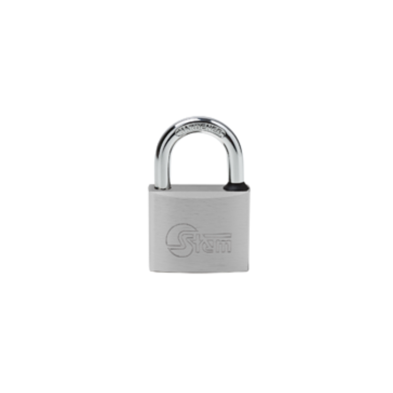 PADLOCK ALUMIN.PREMIUM 20 MM GREY STD SH