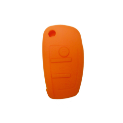 FUNDA MANDO AUDI NARANJA 3 BOTONES