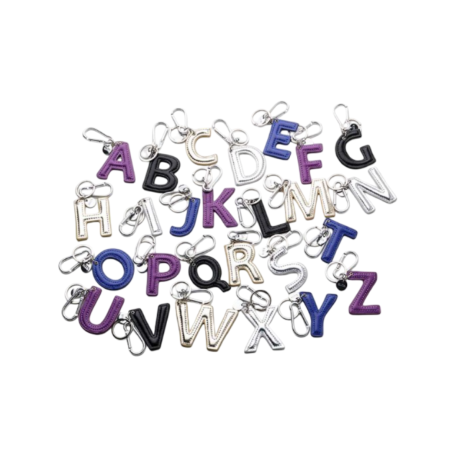 LLAVERO LETRAS SET - 61 PZS