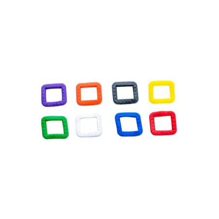 LLAVE CUADRADO PLÁSTICO X200 COL.SURTID.