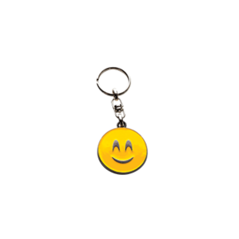 LLAVERO EMOJI SONRISA X 5