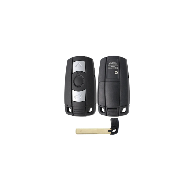 CARCASA MANDO INSERTABLE/KEYLESS BMW BATERIA 3 BOT