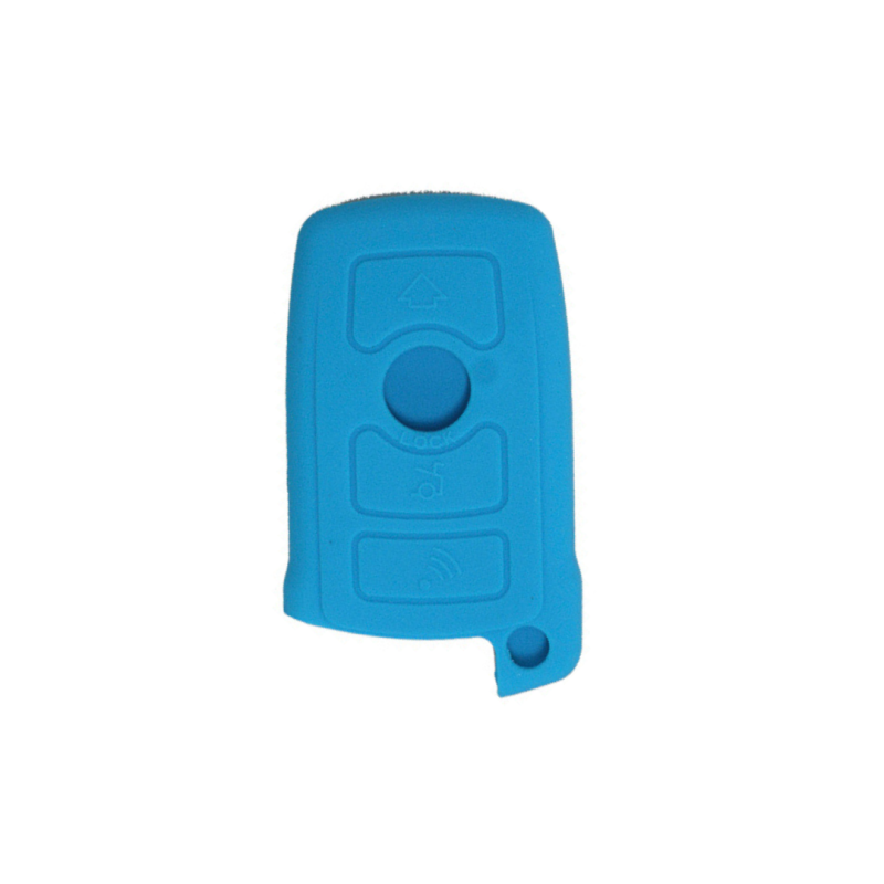 FUNDA MANDO BMW AZUL 4 BOTONES