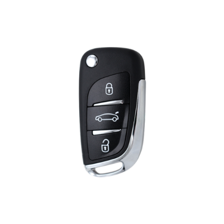 TELEMANDO PLEGABLE C4 II 2010+ ID46 3 BOTONES