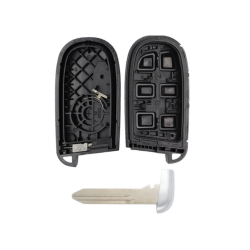 CARCASA TELEMANDO KEYLESS CHRYSLER/JEEP 2 BOTONES