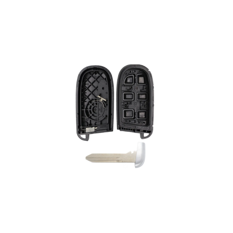 CARCASA TELEMANDO KEYLESS CHRYSLER/JEEP 3 BOTONES