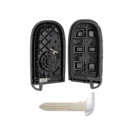 CARCASA TELEMANDO KEYLESS CHRYSLER/JEEP 3 BOTONES