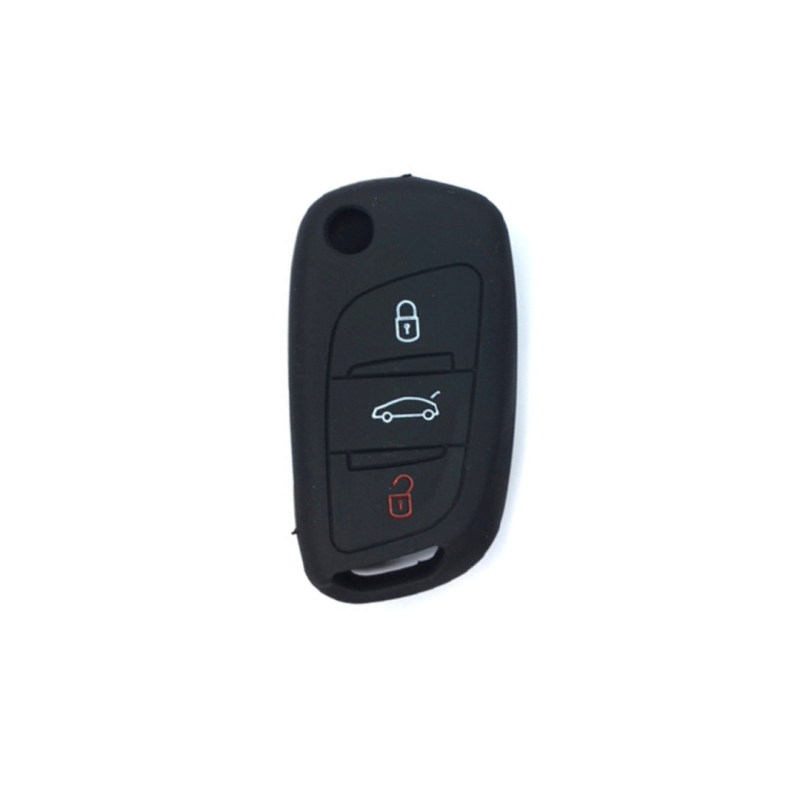FUNDA MANDO CITROEN DS NEGRO 3 BOTONES