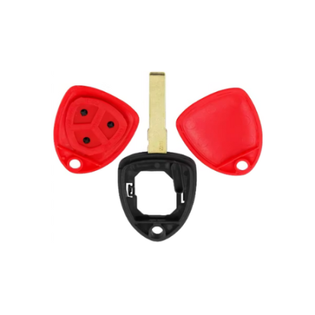 CARCASA TELEMANDO FIJO FERRARI 3 BOTONES  SIP22