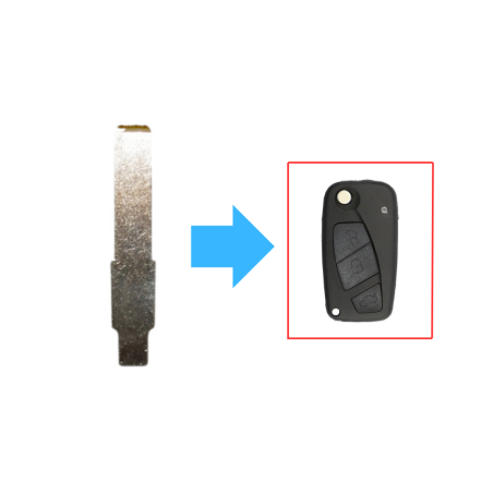 ESPADIN PARA MANDO PLEGABLE FIAT   SIP22  ANTIGUO