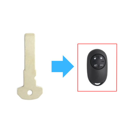 ESPADIN MANDO KEYLESS FIAT 500   SIP22