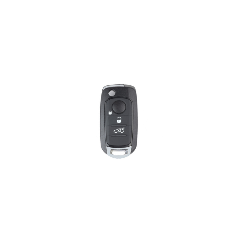 CARCASA MANDO PLEGABLE FIAT TIPO 3 BOTONES