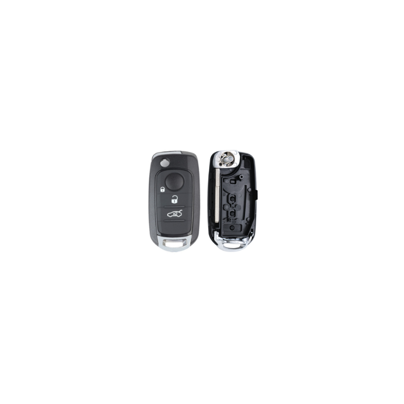 CARCASA MANDO PLEGABLE FIAT TIPO 3 BOTONES