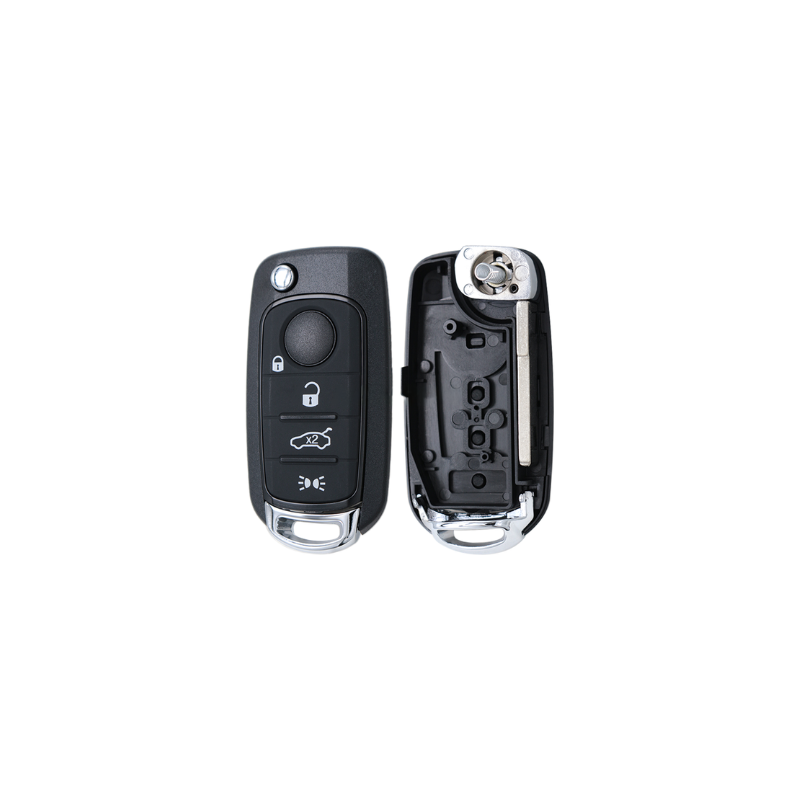 CARCASA MANDO PLEGABLE FIAT TIPO 4 BOTONES
