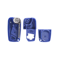 CARCASA TELEMANDO PLEG. FIAT  2 BOT AZUL P.LATERAL