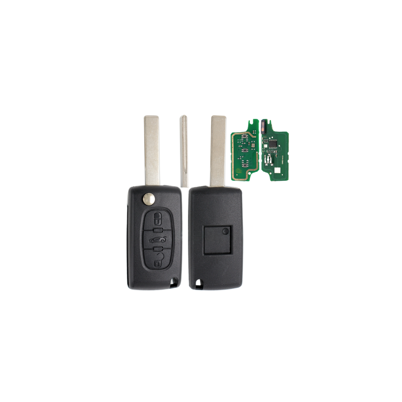 TELEMANDO PLEG FIAT SCUDO 2007+ ID46  3 BOTONES