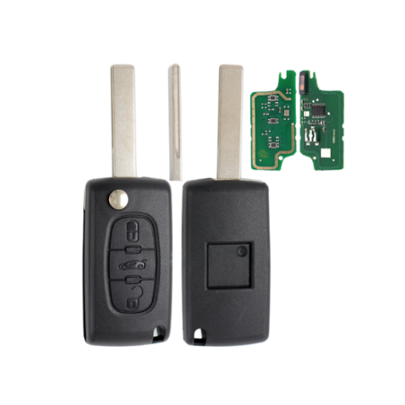 TELEMANDO PLEG FIAT SCUDO 2007+ ID46  3 BOTONES
