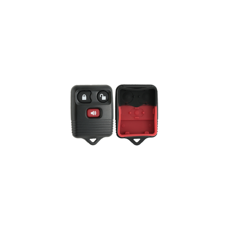 CARCASA MANDO LLAVERO FORD 3 BOTONES