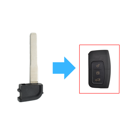 LLAVE PARA MANDO KEYLESS (SIN TRANSPONDER) HU101