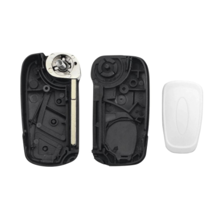 CARCASA MANDO PLEGABLE FORD KA 3 BOTONES
