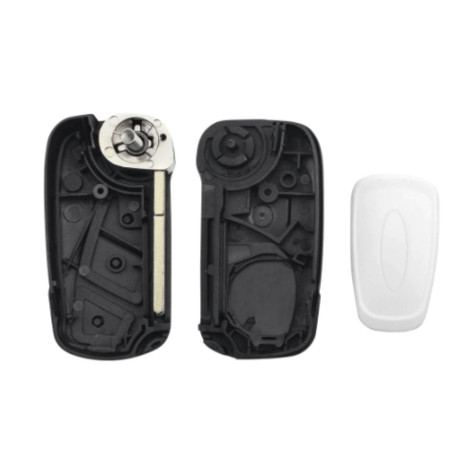 CARCASA MANDO PLEGABLE FORD KA 3 BOTONES