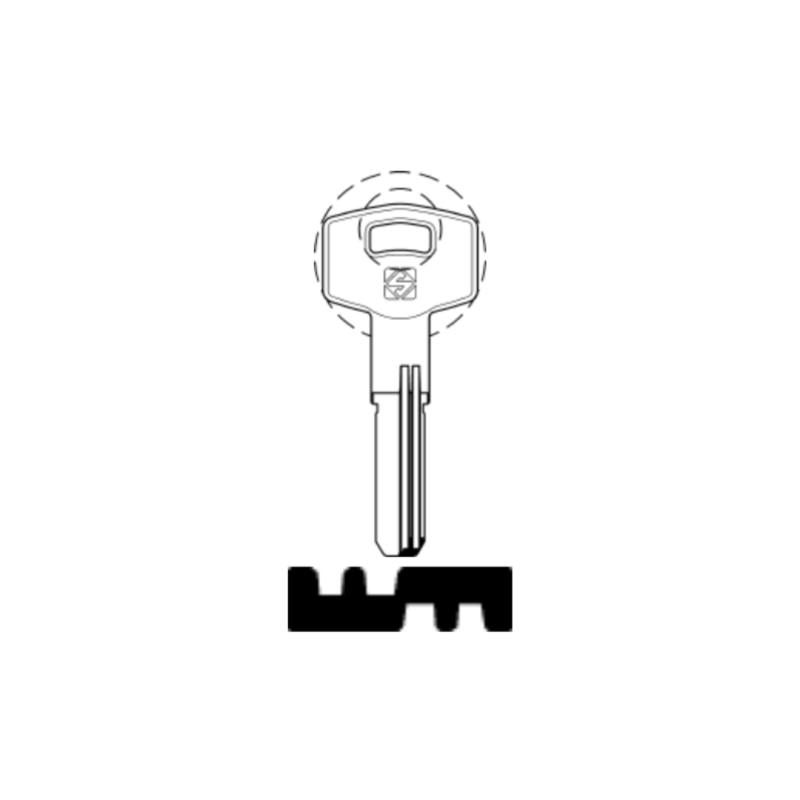 LLAVE LATON