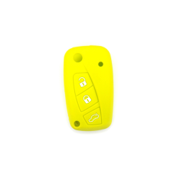 FUNDA MANDO  FIAT/PSA VERDE 3 BOTONES