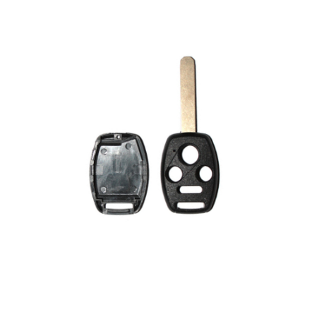 CARCASA TELEMANDO HONDA 3+1 BOT (CHIP CRISTAL)