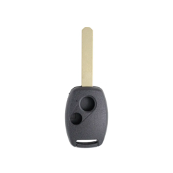 CARCASA MANDO FIJO HONDA 2 BOTONES (CHIP CRISTAL)