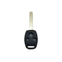 CARCASA MANDO FIJO HONDA 3 BOTONES (CHIP CRISTAL)