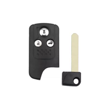 CARCASA TELEMANDO KEYLESS NEGRO HONDA 3 BOTONES