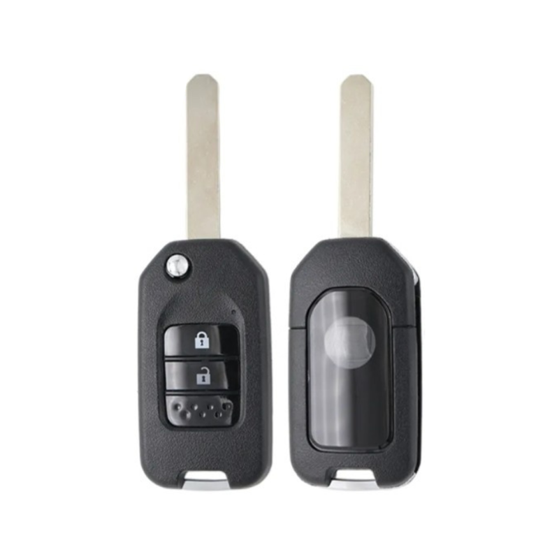 CARCASA MANDO PLEG. HONDA 2 BOTONES  HON66