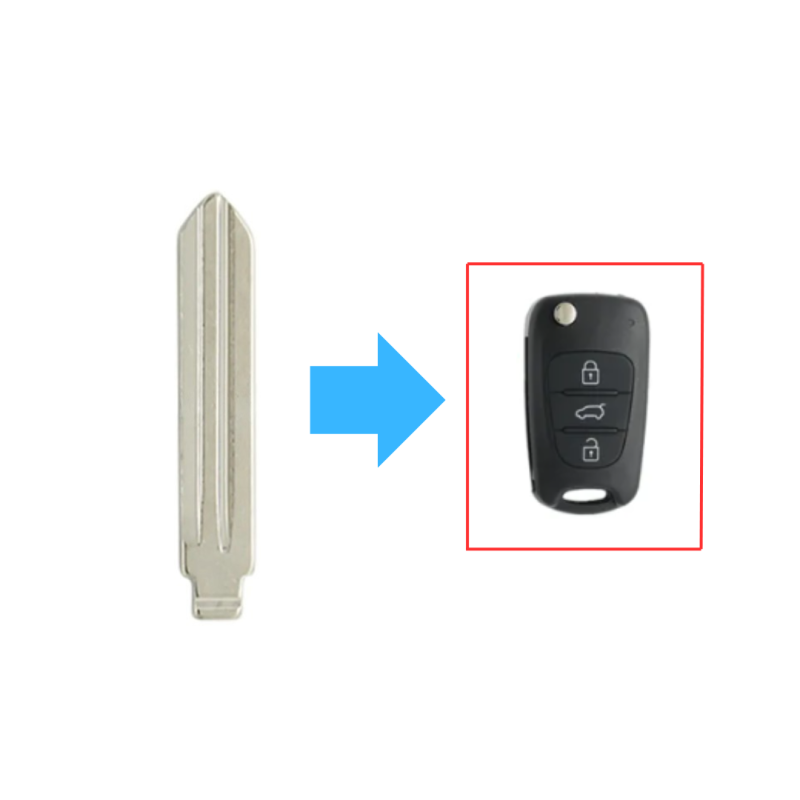 ESPADIN PARA MANDO PLEGABLE HYUNDAI I10  HYN14