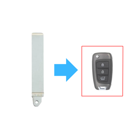 ESPADIN PARA MANDO PLEG HYUNDAI IONIC 2019+ KIA9