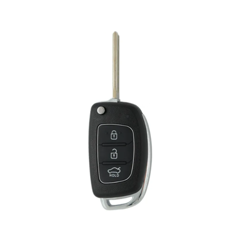 CARCASA MANDO PLEG. HYUNDAI 3 BOTONES  HY22
