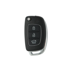 CARCASA MANDO PLEG. HYUNDAI 2016+ 3 BOTONES  HY22