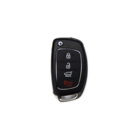 CARCASA MANDO PLEG. HYUNDAI  3+1 BOTONES  HY22