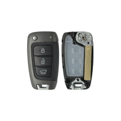 CARCASA HYUNDAI PLEGABLE 3 BOTONES
