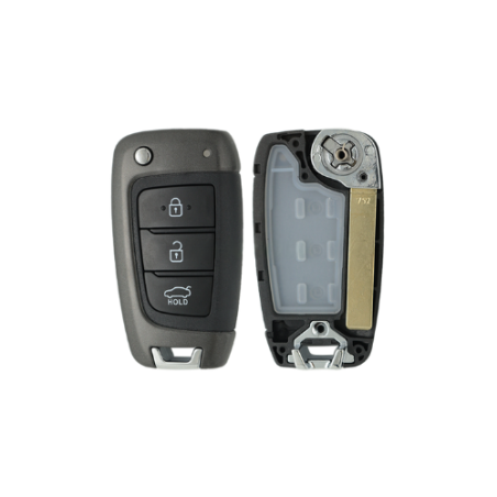 CARCASA HYUNDAI PLEGABLE 3 BOTONES