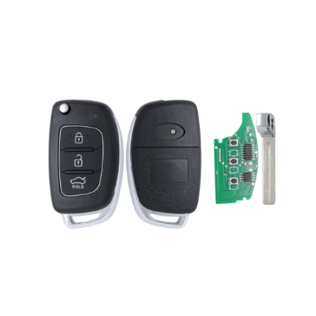 TELEMANDO PLEGABLE HYUNDAI SONATA 2015+ 3 BOTONES