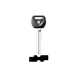LLAVE VEHICULO CAB. PLASTICO ESPECIAL (laton)